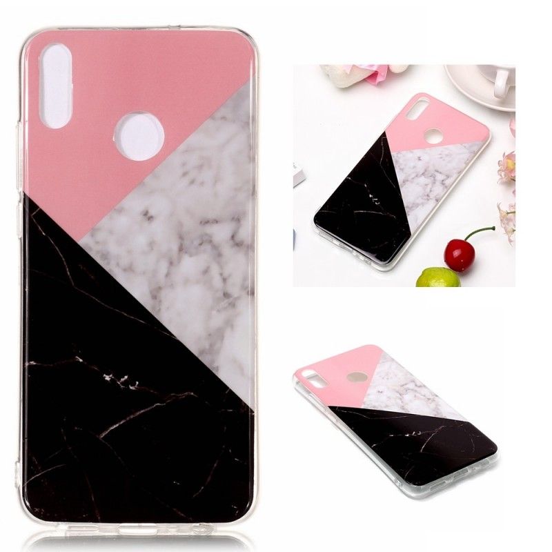 Skal Honor 8X Geometrisk Marmor
