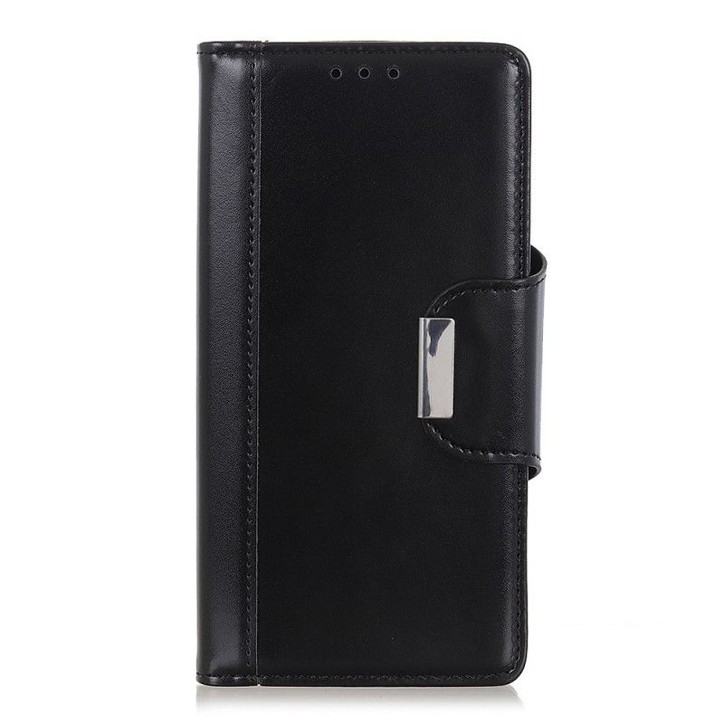 Fodral OnePlus 7T Svart Eleganslås I Konstläder