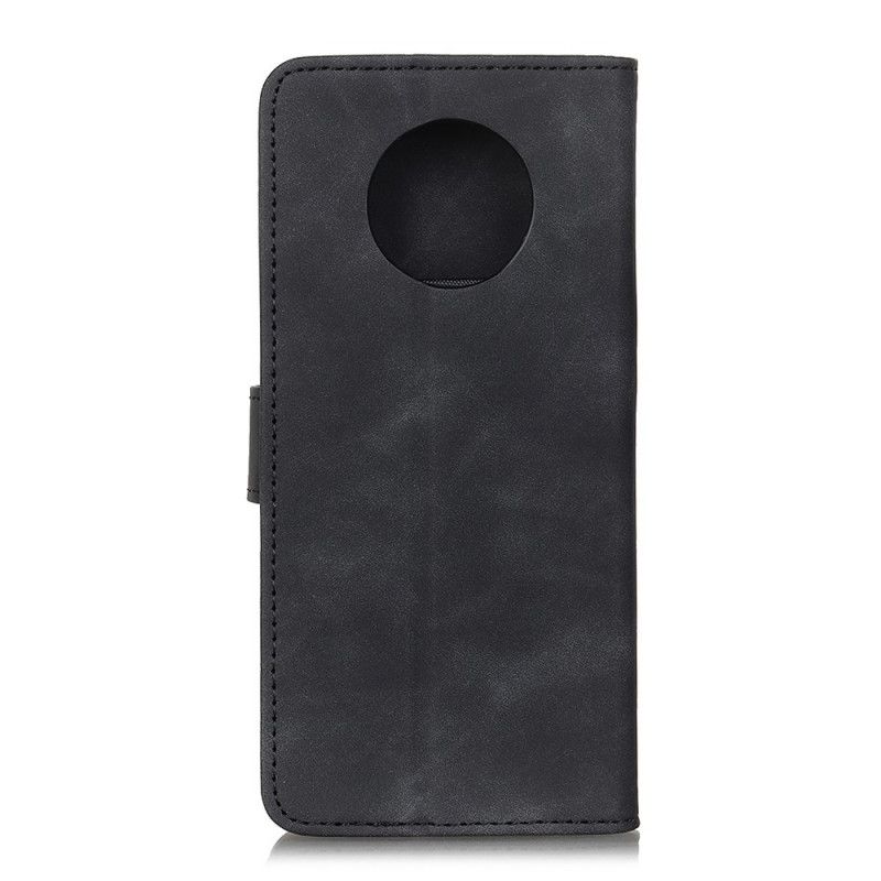 Fodral OnePlus 7T Svart Vintage Khazneh-Lädereffektmatta