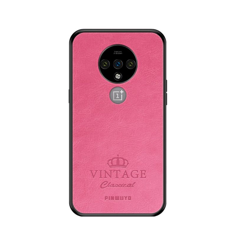 Skal för OnePlus 7T Svart Ära Vintage Pinwuyo