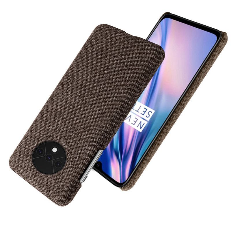 Skal OnePlus 7T Röd Tygstruktur