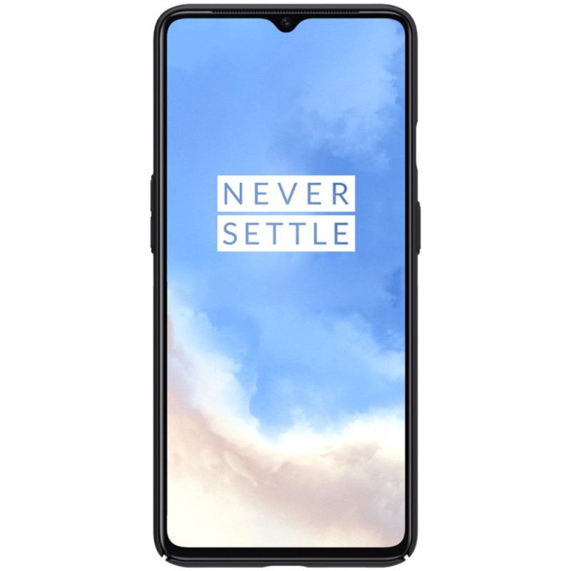 Skal OnePlus 7T Svart Mobilskal Stel Frostad Nillkin