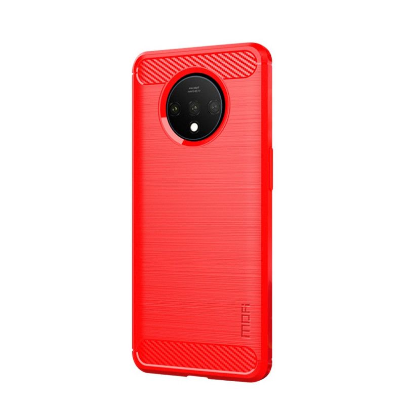 Skal OnePlus 7T Svart Mofi Borstat Kolfiber