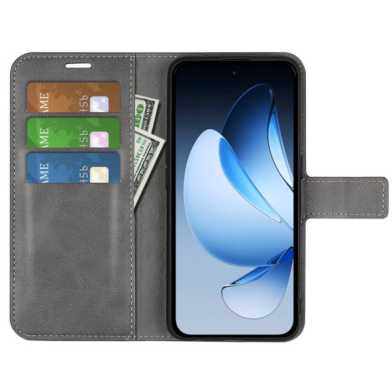 Fodral För Oppo Reno 13 5g Läderstil