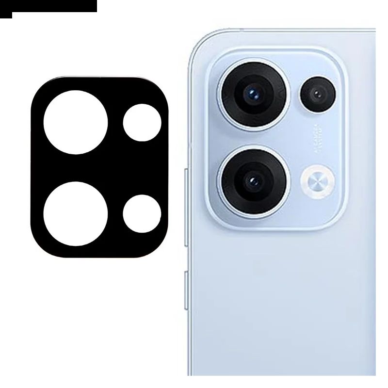 Linsskydd I Härdat Glas För Oppo Reno 13 5g (svart Version)