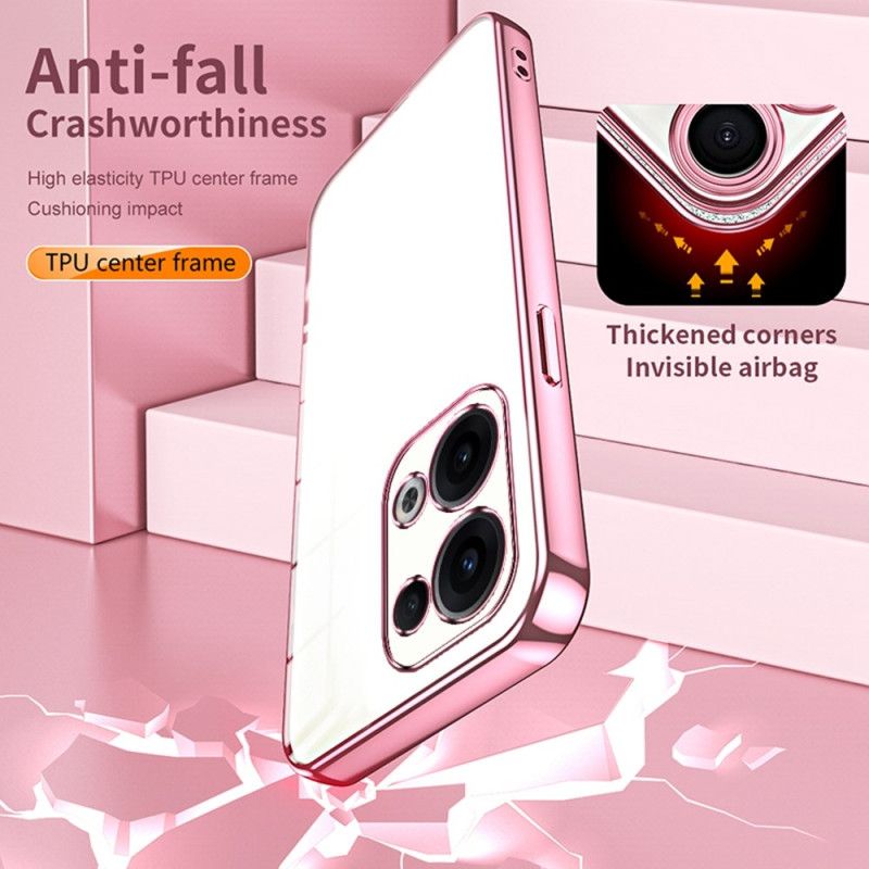 Skal Oppo Reno 13 5g Ram Med Metalleffekt