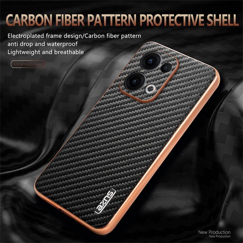 Skal Oppo Reno 13 5g Telefonfodral Borstad Kolfiber Azns