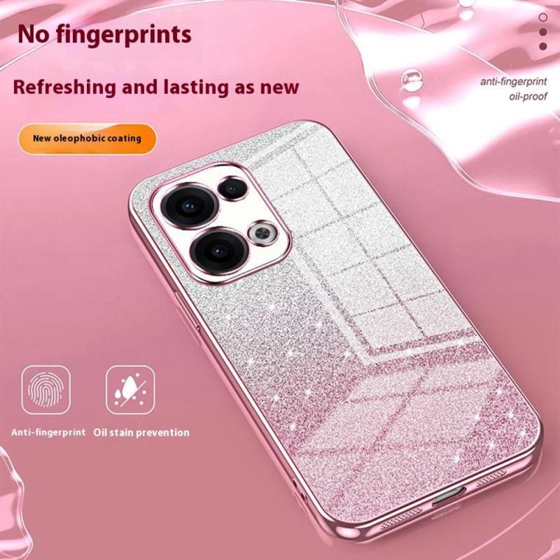 Skal Oppo Reno 13 5g Telefonfodral Tonat Glitter