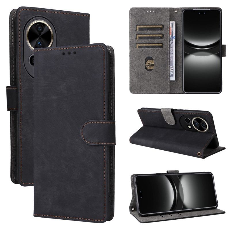 Fodral Huawei Nova 13 Rfid-plånbok Med Mockaeffekt