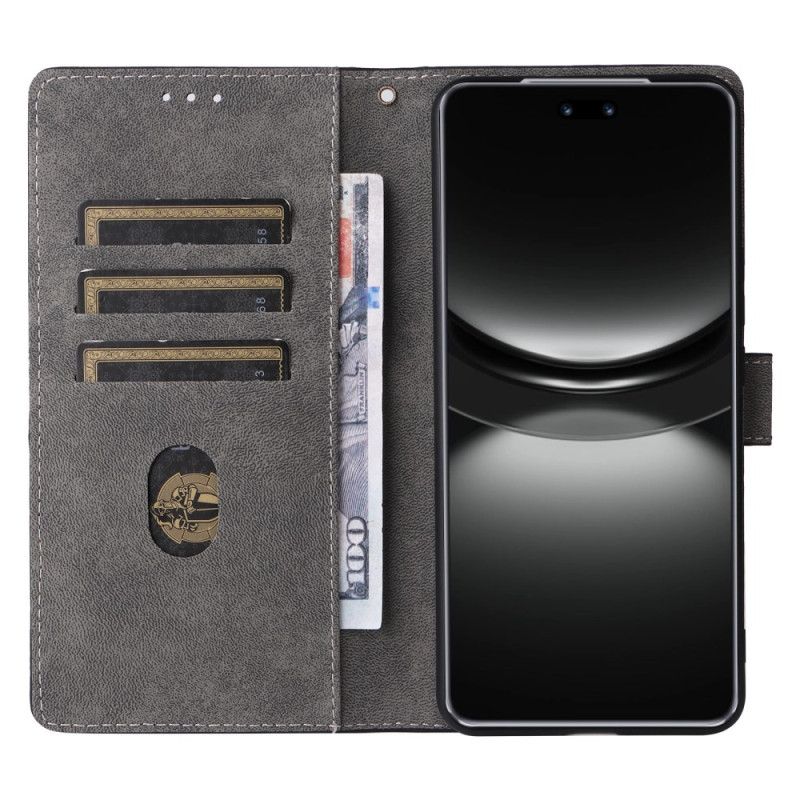 Fodral Huawei Nova 13 Rfid-plånbok Med Mockaeffekt