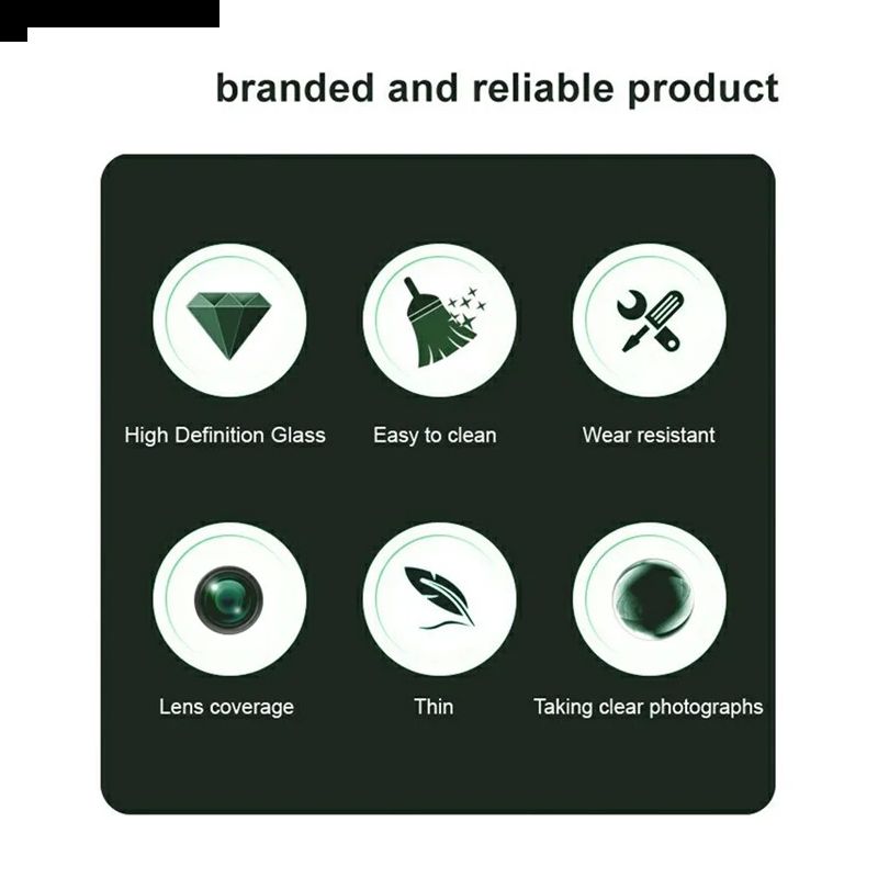 Linsskydd I Härdat Glas För Huawei Nova 13 (svart Version)