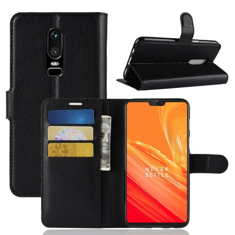 Fodral OnePlus 6 Svart Klassisk