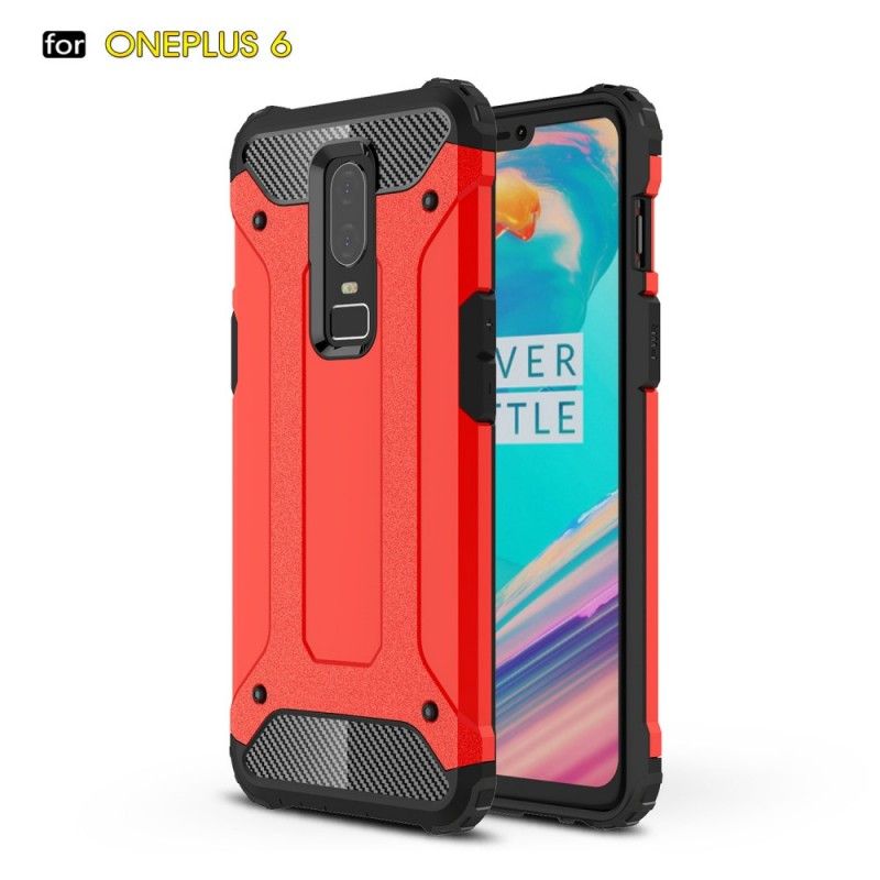 Skal OnePlus 6 Svart Mobilskal Överlevande