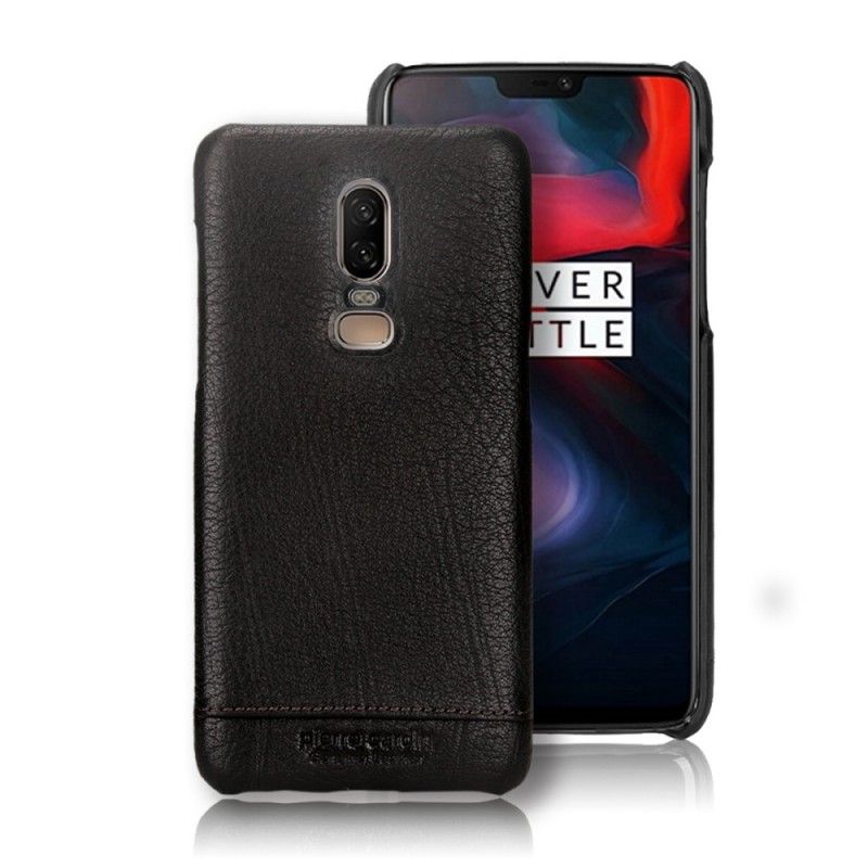 Skal OnePlus 6 Svart Pierre Cardin Läder