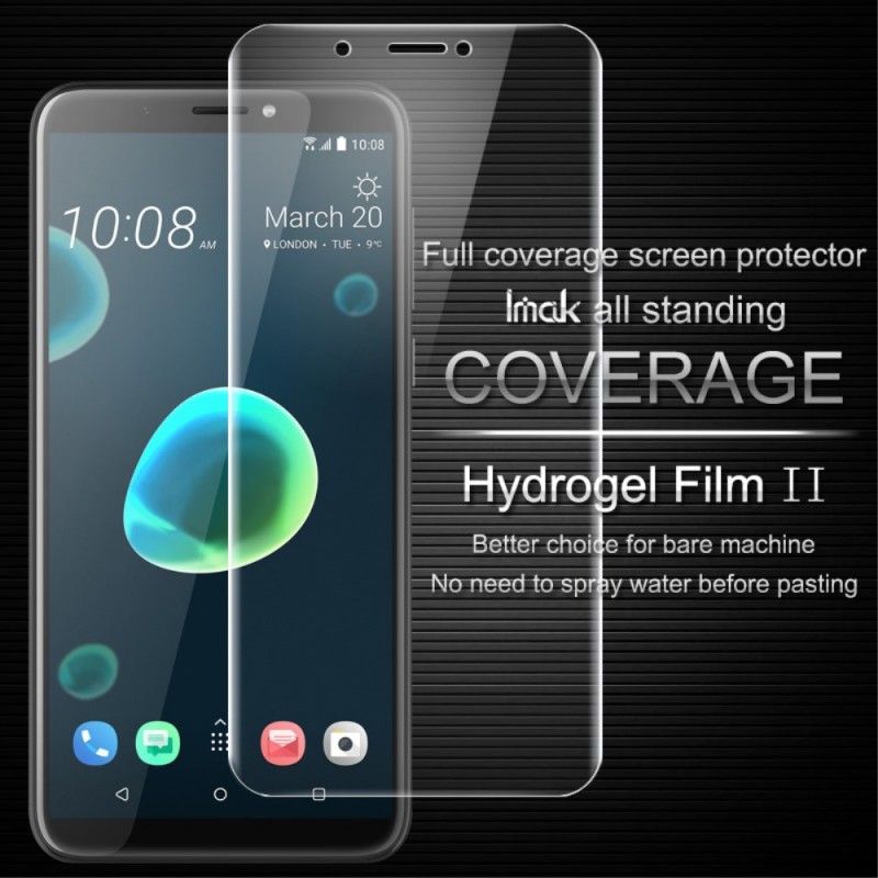 Imak Hydrogel Skydd För HTC Desire 12 Plus Skärmen