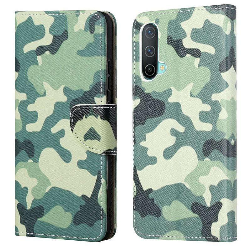 Fodral För Oneplus Nord Ce 5g Militärt Kamouflage