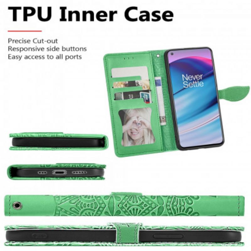 Fodral Oneplus Nord Ce 5g Tribal Leaves