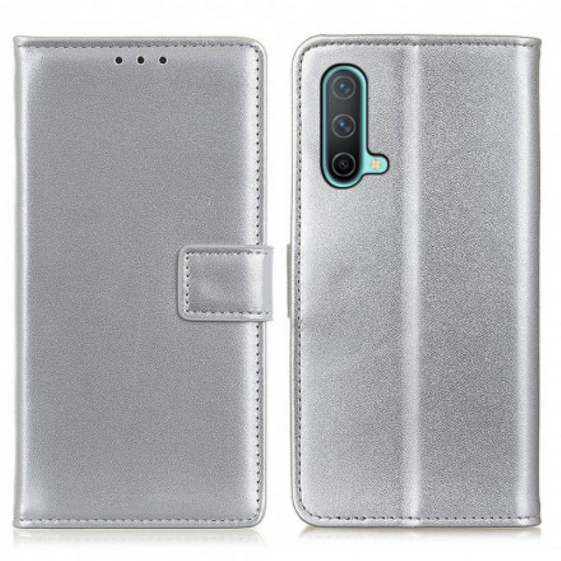 Fodral Oneplus Nord Ce 5g Vanligt Konstläder