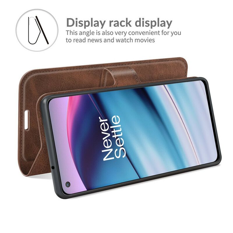 Läderfodral Oneplus Nord Ce 5g Telefonfodral Slim Extreme Lädereffekt
