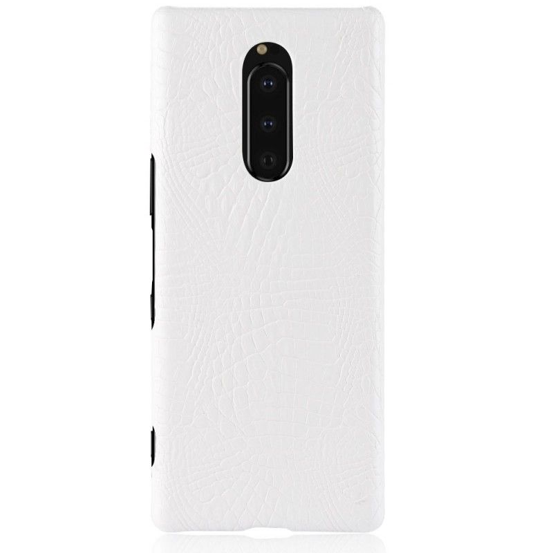 Skal för Sony Xperia 1 Krokodilhudeffekt