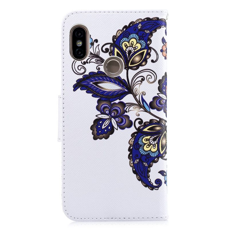 Fodral Xiaomi Redmi Note 5 Fjärilstatuering