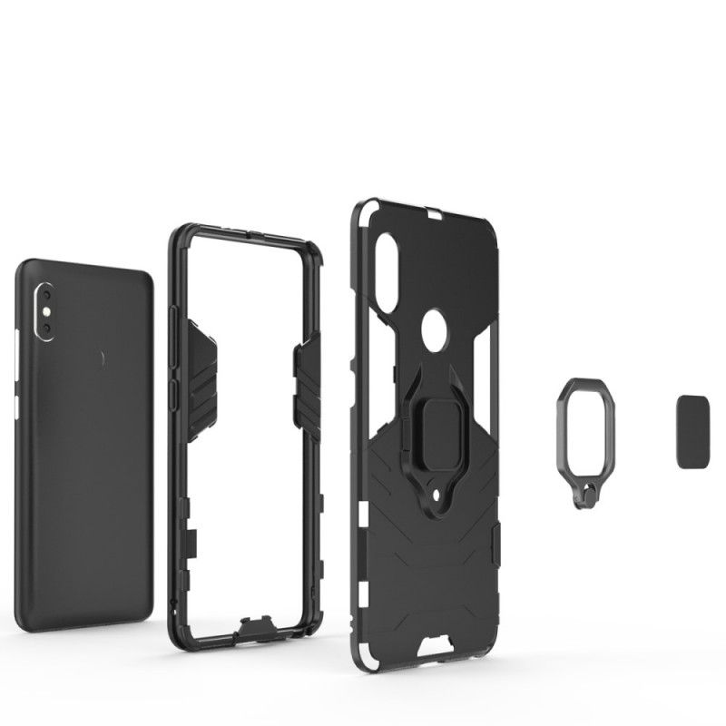 Skal för Xiaomi Redmi Note 5 Svart Resistent Ring