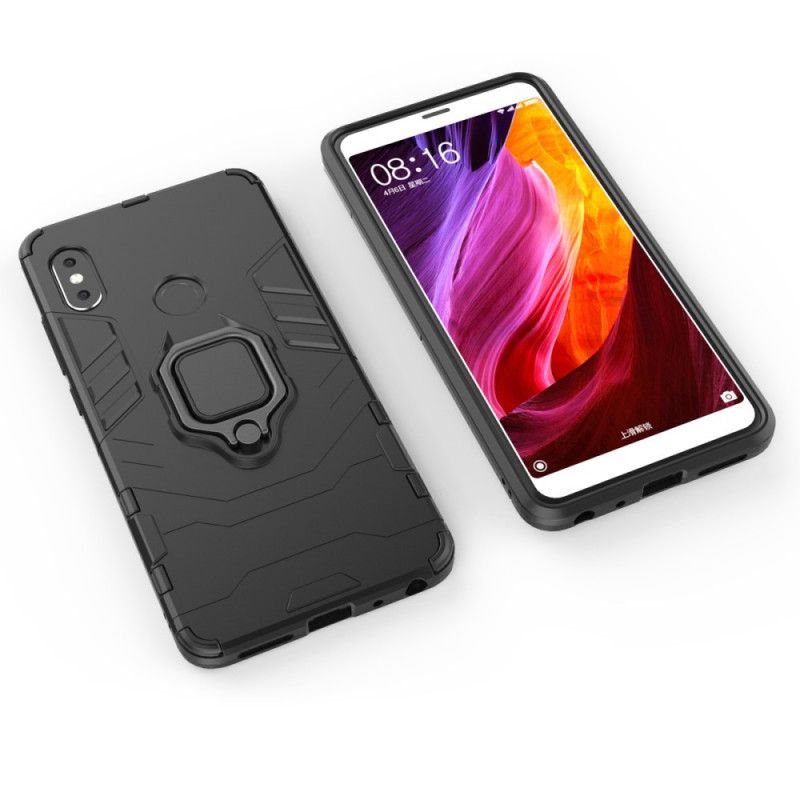 Skal för Xiaomi Redmi Note 5 Svart Resistent Ring