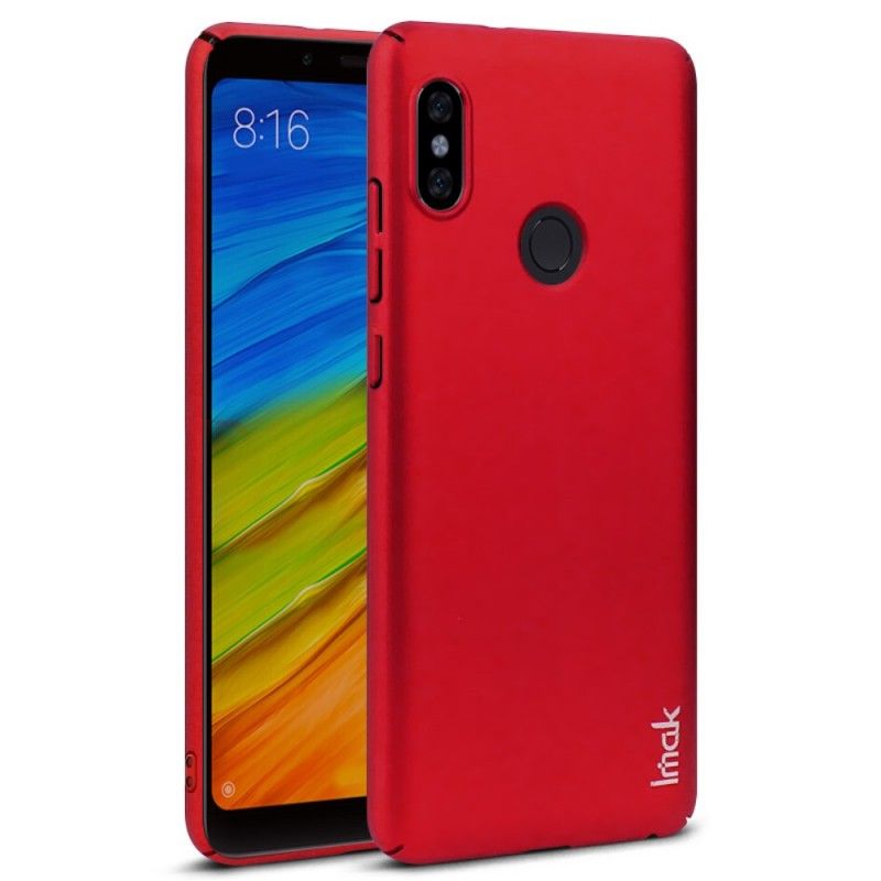 Skal Xiaomi Redmi Note 5 Rött Silkeserie
