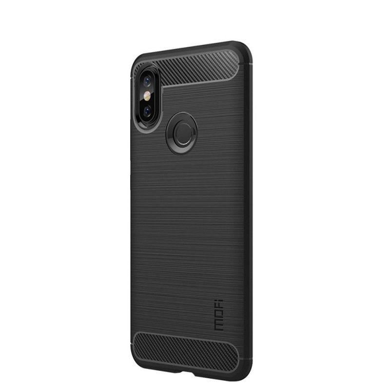 Skal Xiaomi Redmi Note 5 Svart Borstad Kolfiber