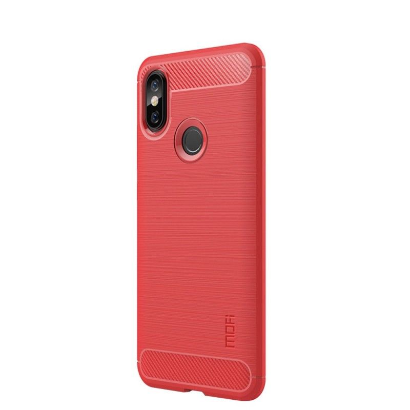 Skal Xiaomi Redmi Note 5 Svart Borstad Kolfiber