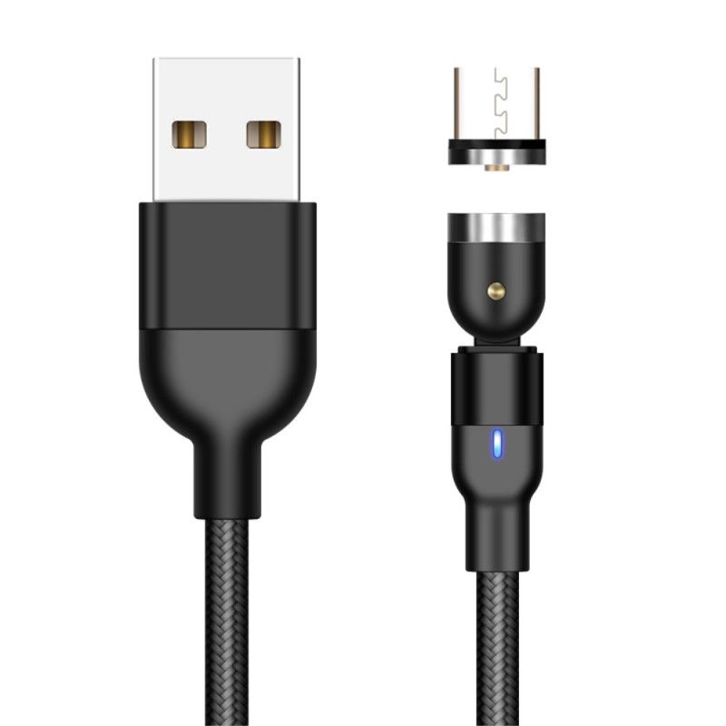 Nylonflätad Mikro-Usb-Laddningskabel
