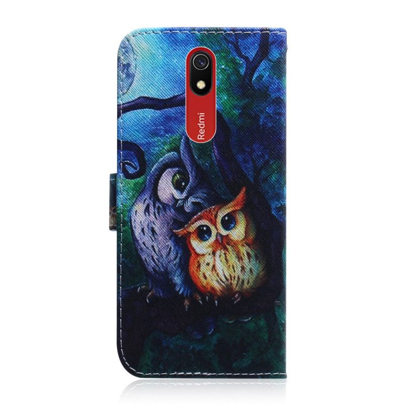 Fodral för Xiaomi Redmi 8A Uggelmålning