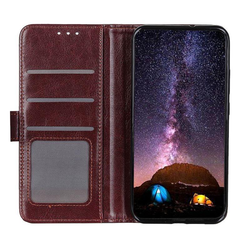 Fodral Xiaomi Redmi 8A Svart Klassiskt Konstläder