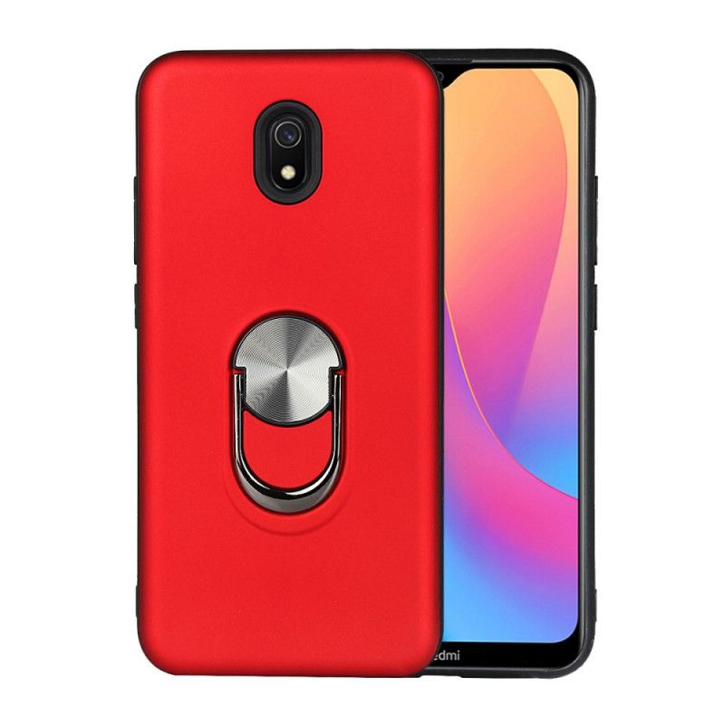Skal för Xiaomi Redmi 8A Rosa Avtagbar Med Stödring