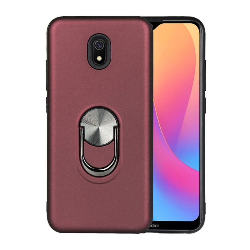Skal för Xiaomi Redmi 8A Rosa Avtagbar Med Stödring