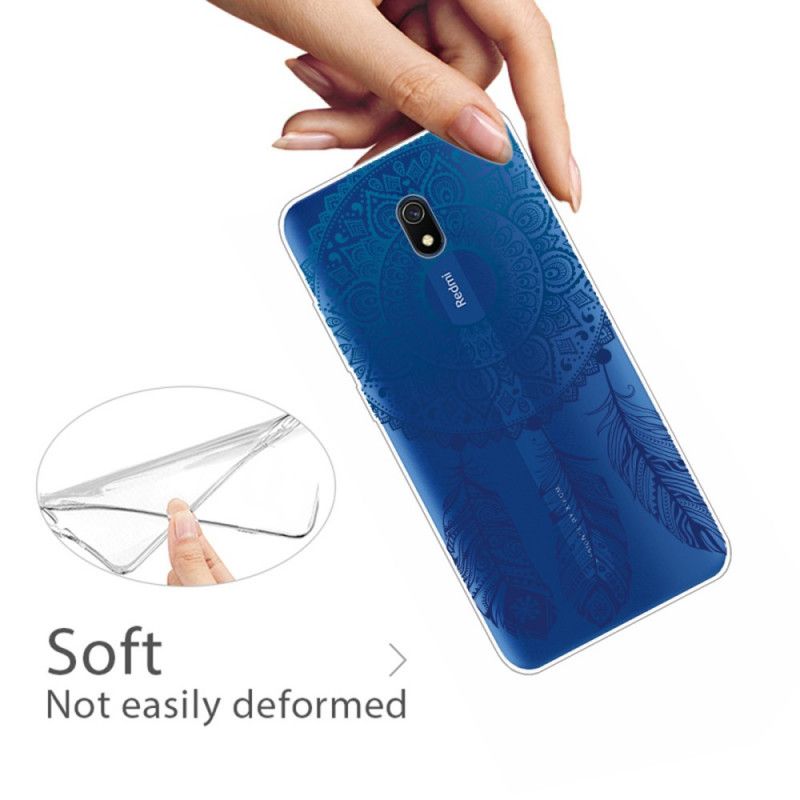Skal för Xiaomi Redmi 8A Unik Blommamandala