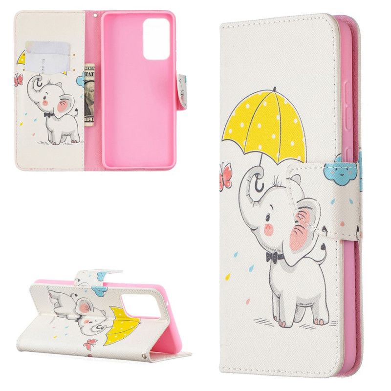 Fodral för Samsung Galaxy A72 4G / A72 5G Elefant