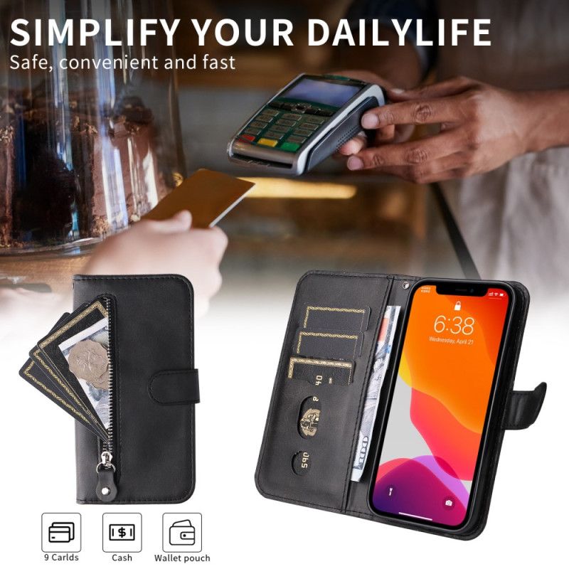 Fodral För Xiaomi 17 Pro Max Fack Med Dragkedja