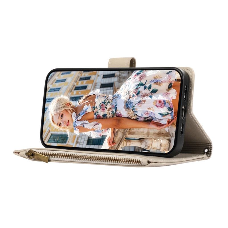 Fodral För Xiaomi 17 Pro Max Flera Kortfack Och Handledsrem