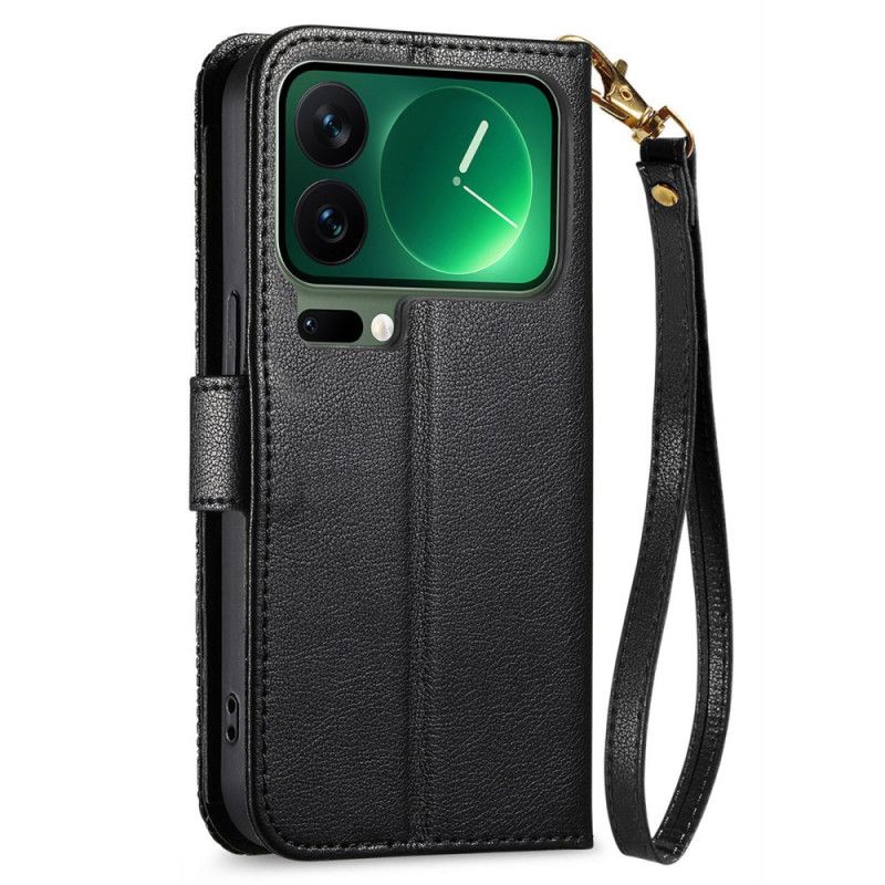 Fodral Xiaomi 17 Pro Max Blommigt Mönsterplånbok