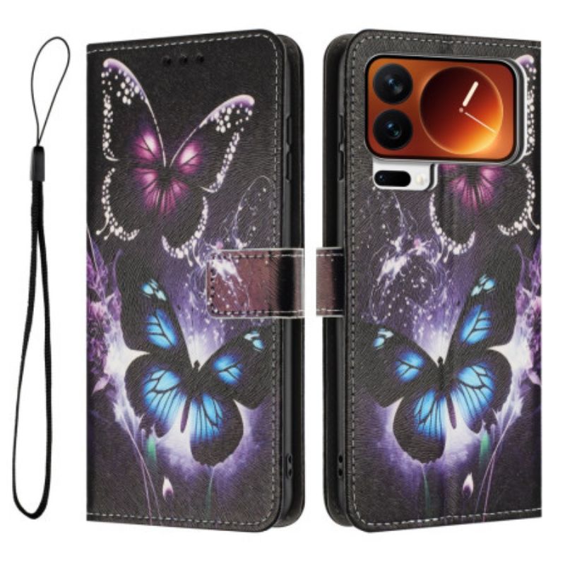 Fodral Xiaomi 17 Pro Max Två Fjärilar