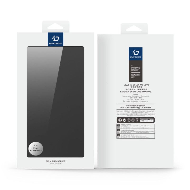 Folio-fodral För Xiaomi 17 Pro Max Dux Ducis