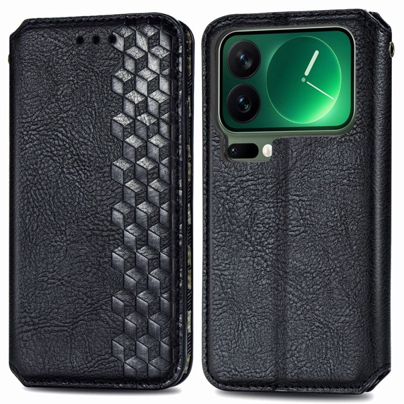 Folio-fodral Xiaomi 17 Pro Max Diamantmönster