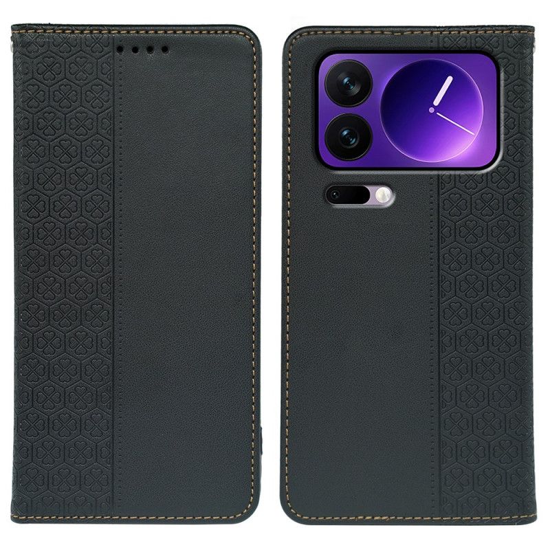 Folio-fodral Xiaomi 17 Pro Max Fyrklöver