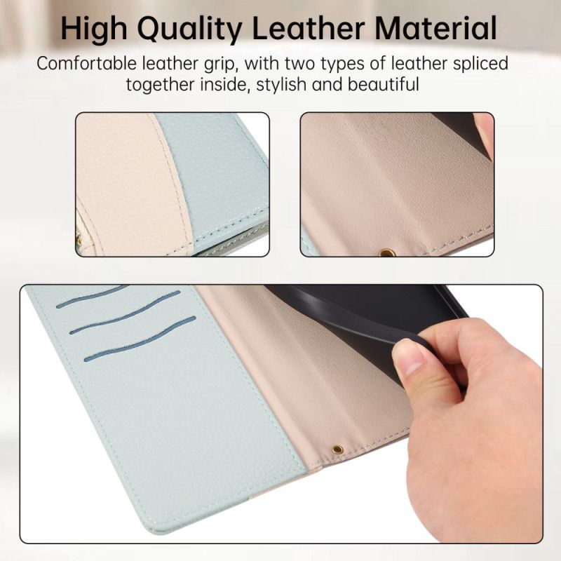 Läderfodral Xiaomi 17 Pro Max Telefonfodral Flip-plånbok Med Dragkedja