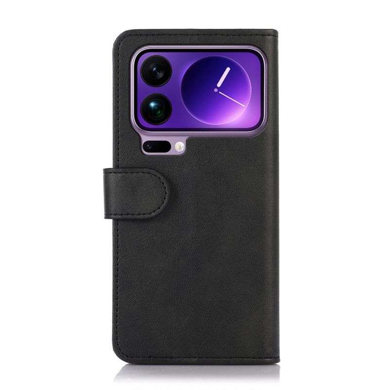 Läderfodral Xiaomi 17 Pro Max Telefonfodral Klassisk Lädereffekt