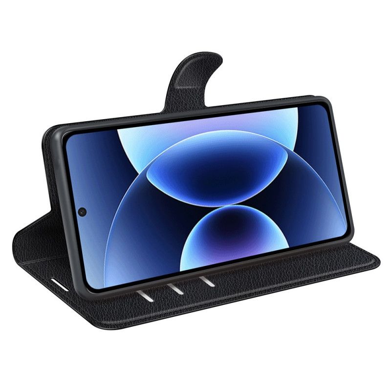 Läderfodral Xiaomi 17 Pro Max Telefonfodral Konstläder Litchi-läder