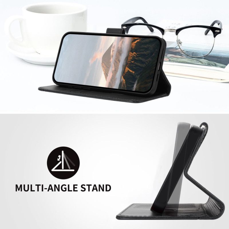 Läderskal Fodral Xiaomi 17 Pro Max Triangelmönster