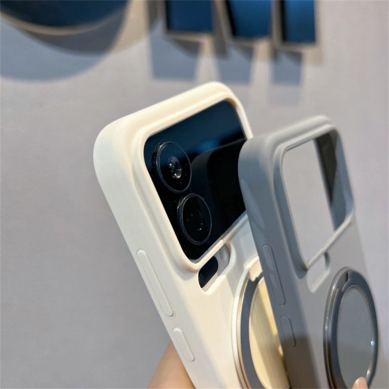 Skal För Xiaomi 17 Pro Max Magnetisk Med Roterande Stativ