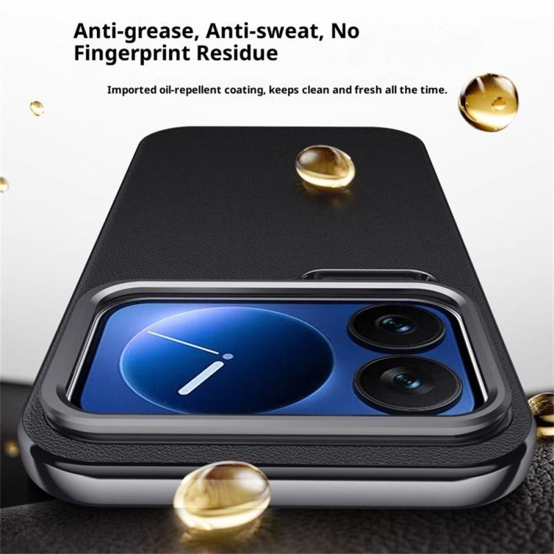 Skal För Xiaomi 17 Pro Max Metallbåge Och Integrerat Stativ